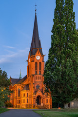 Evangelisch-Lutherische Landeskirche in Hartmannsdorf bei Chemnitz (Sachsen)