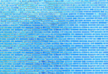 Türkise Ziegelstein Mauer Textur