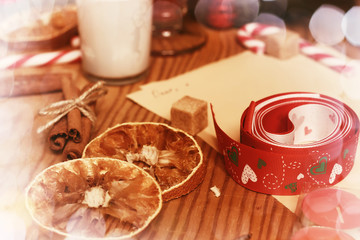 Christmas gift packaging hand wood