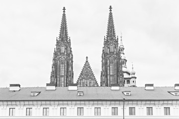Saint Vitus Cathedral in Prague