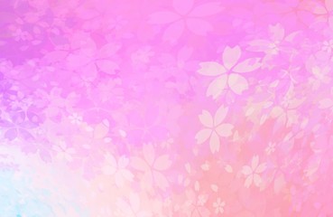 flower blossom pattern illustration background