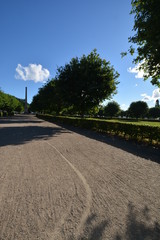 Obelisk am Circus in Putbus auf Rügen