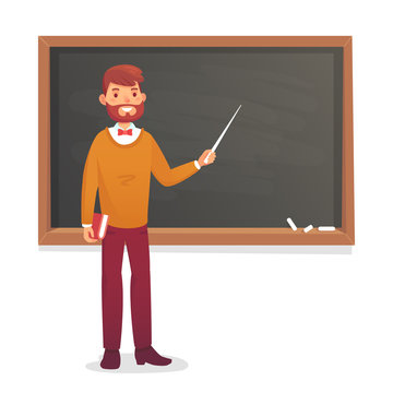 Male Teacher Cartoon Images – Browse 22,377 Stock Photos, Vectors, and  Video | Adobe Stock