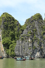 Baie d'Along au Vietnam