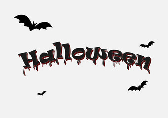 Halloween set for design.Illustration vector.