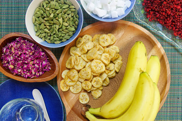 banana dried fruit