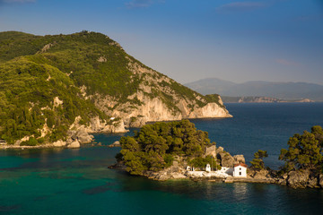 Obraz premium parga island greece summer holidays resort