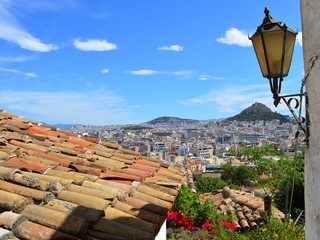 Aussicht &uuml;ber Athen