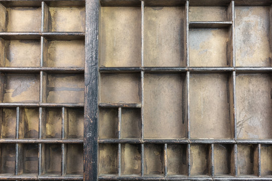 original brown vintage type case