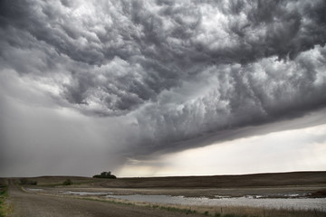 Prairie Storm Clouds Canada