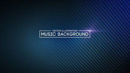 Music abstract background blue. Equalizer for music, showing sound waves with music waves, music background equalizer vector concept. Eps10 vector illustration.