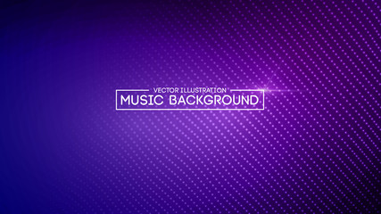 Music abstract background blue. Equalizer for music, showing sound waves with music waves, music background equalizer vector concept. Eps10 vector illustration.