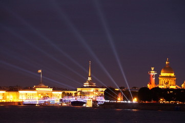 Fototapeta na wymiar St. Petersburg night