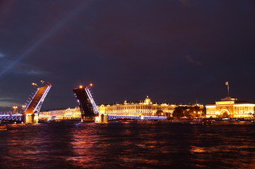 Fototapeta na wymiar St. Petersburg night