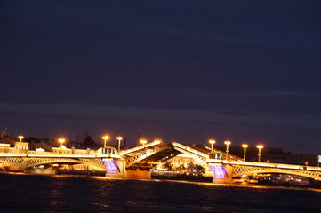 Fototapeta premium St. Petersburg at night