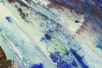 Detail of the Painting as a Background