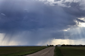 Prairie Storm Clouds Canada