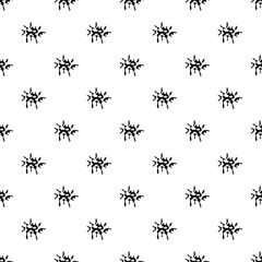 Oil spot isolated on white background. Black oil spot vector illustration