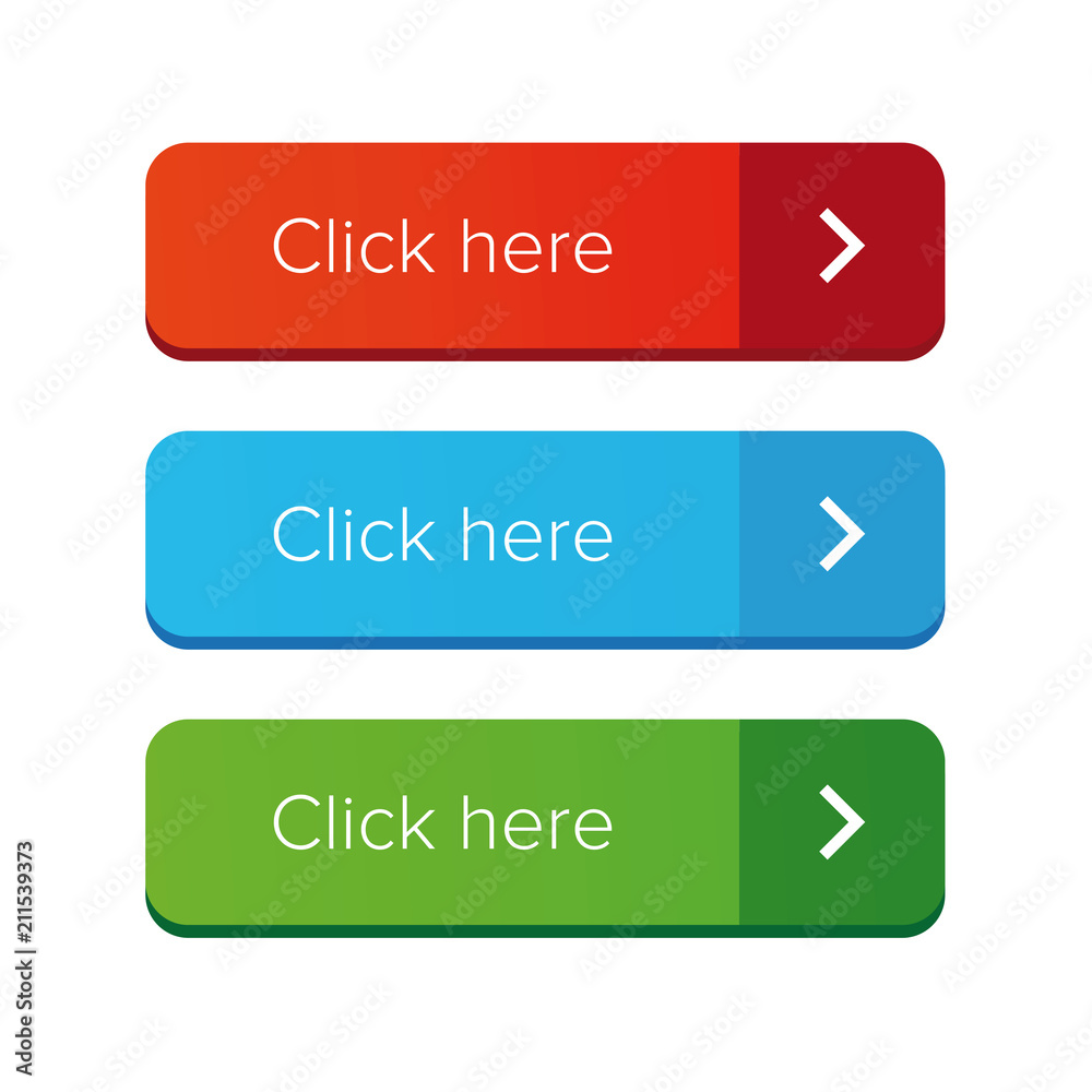 Poster click here web button set