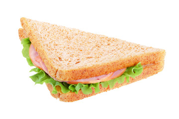 Triangle sandwich isolated