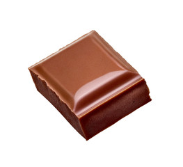 chocolate piece sweet food dessert falling