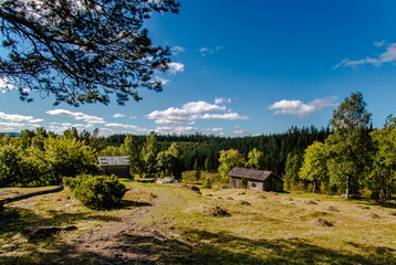 Ritamäki , eine verlassene finnische Siedlung im Värmland/ Schweden nahe Torsby