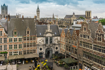 Fototapeta na wymiar Ghent old town