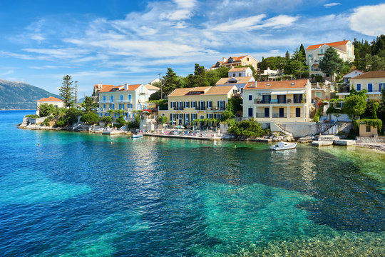 Fiscardo in Kefalonia, Ionian Islands, Greece