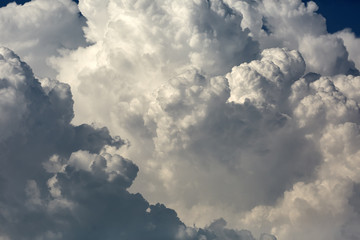 Big cumulonimbus clouds