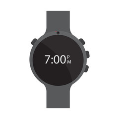 Isolated smartwatch icon
