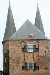 Fototapeta premium The Nobelpoort is one of the old town gates of Zierikzee