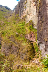 Paso de las Lagrimas - Track on Roraima Tepui, La Gran Sabana, Venezuela