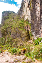 Paso de las Lagrimas - Track on Roraima Tepui, La Gran Sabana, Venezuela