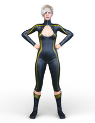 Fototapeta premium スーパーウーマン