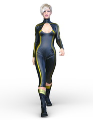 Fototapeta premium スーパーウーマン