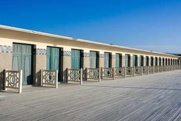 Deauville - Les Planches - obrazy, fototapety, plakaty