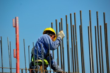 Obreros de la construccion