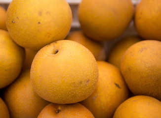 Close up on Asian Pear