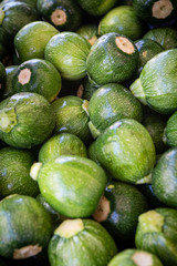 Background of Small Zucchinis 