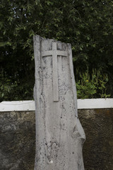Cross on a grave