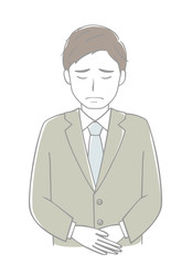 ビジネスマン　謝罪