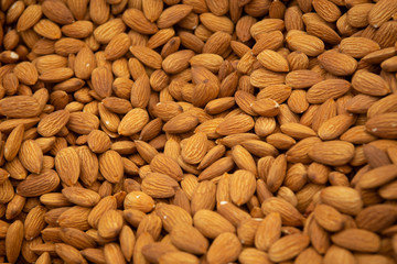 Background of Almonds