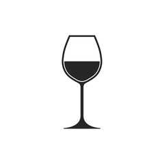 Wine. Vector illustration. Icon.