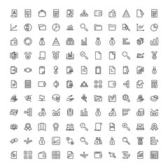 Financial icon set
