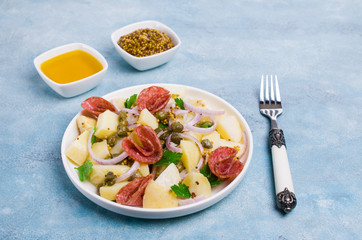 Traditional potato salad