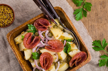 Traditional potato salad