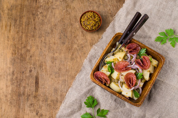 Traditional potato salad