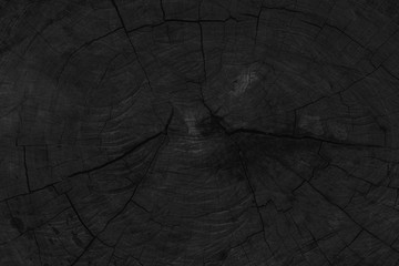 wood black table background dark texture top view, floor board gray luxury blank for design