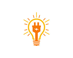 Creative Electric Logo Icon Design Element