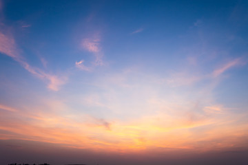 sunset landscape background